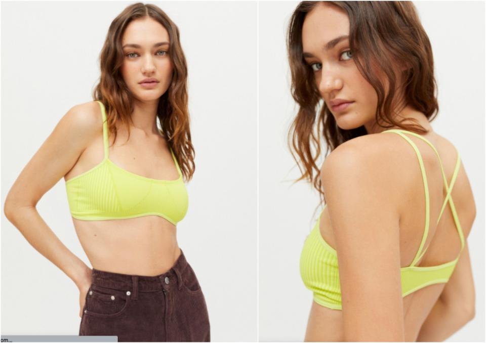 Out From Under Harmony Engineered Rib Bralette