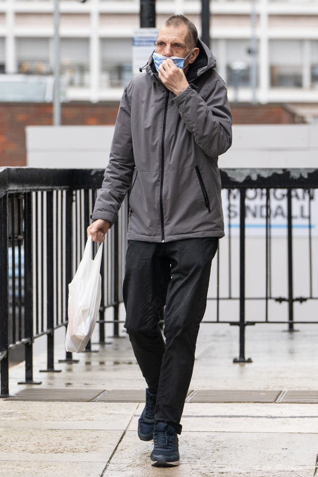 Robert Whippe outside St Albans Magistrates’ Court 