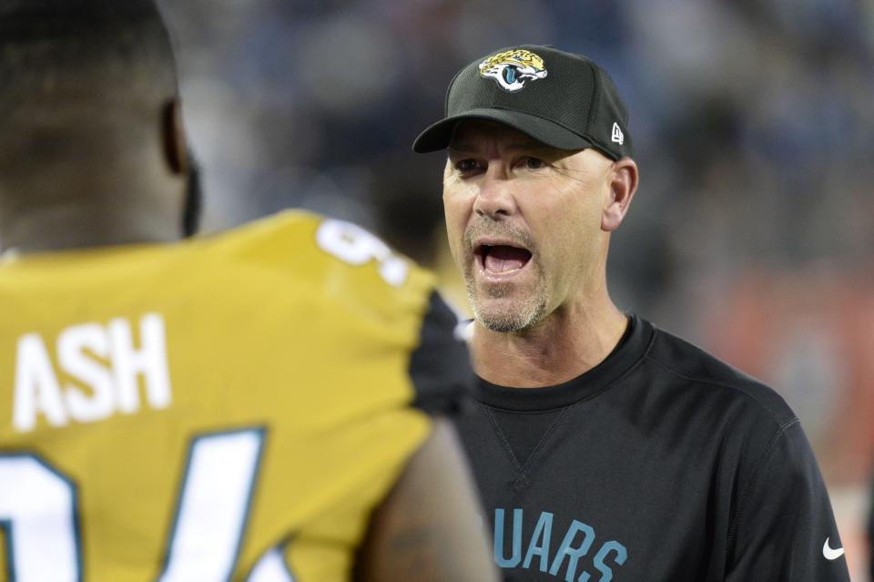 Gus Bradley could be in real trouble as the Jacksonville Jaguars were embarrassed on Thursday night. (AP)