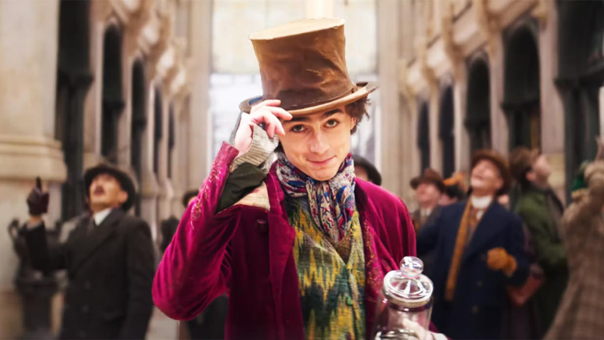  Wonka – Timothée Chalamet. 