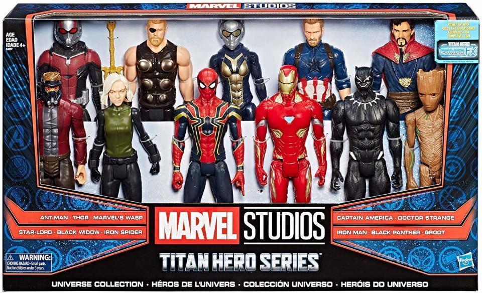 spiderman toys marvel titan series