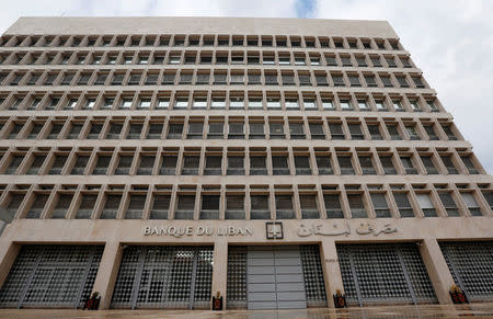 A general view of Lebanon's Central Bank building in Beirut, Lebanon, January 4, 2017. REUTERS/Jamal Saidi