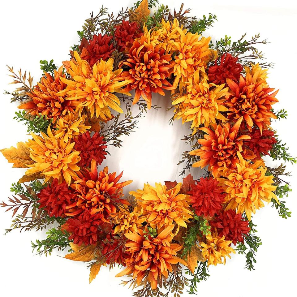 Wreath Depot Eastbrook Silk Fall Door Wreath