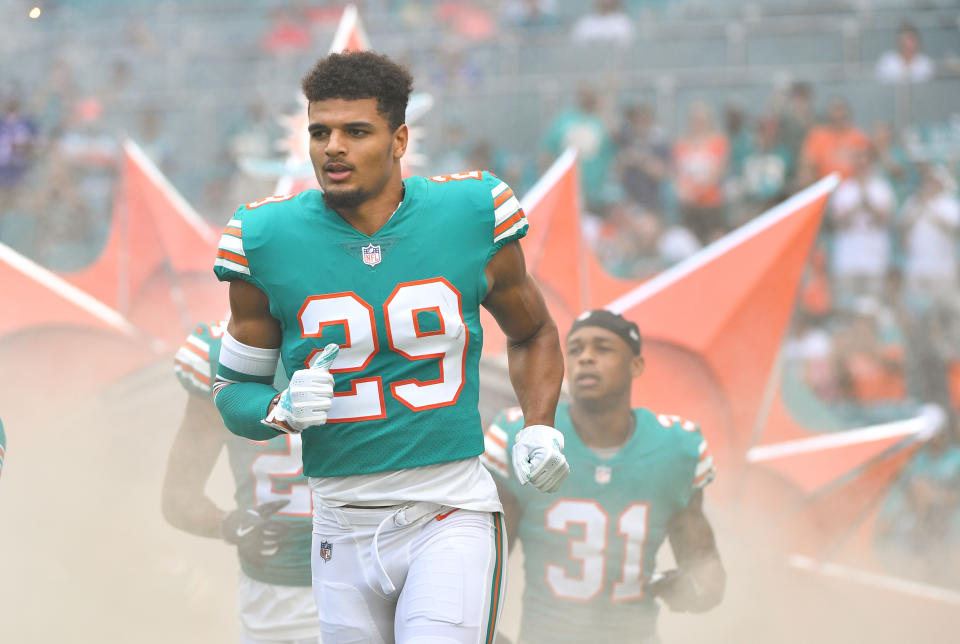 The Dolphins used their first-round draft pick on Alabama’s Minkah Fitzpatrick, who has had a solid rookie season. (Getty Images)