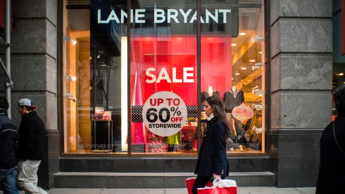 New York NY/USA-December 18, 2010 Lane Bryant store in Midtown Manhattan - Image.