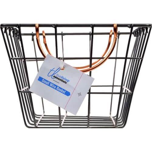 2) Small Wire Storage Basket