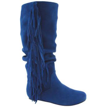 Bakers Sedona Flat Suede Fringe Boot