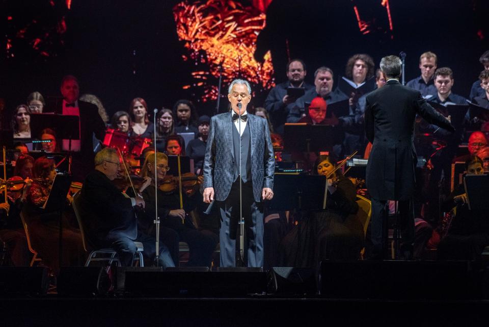 Andrea Bocelli at PPG Paints Arena.