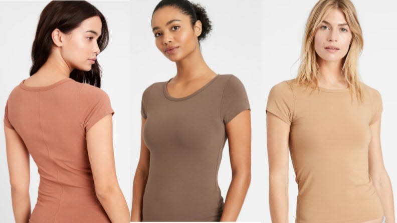 Essential is right! These t-shirts come in a wide variety of nude tones