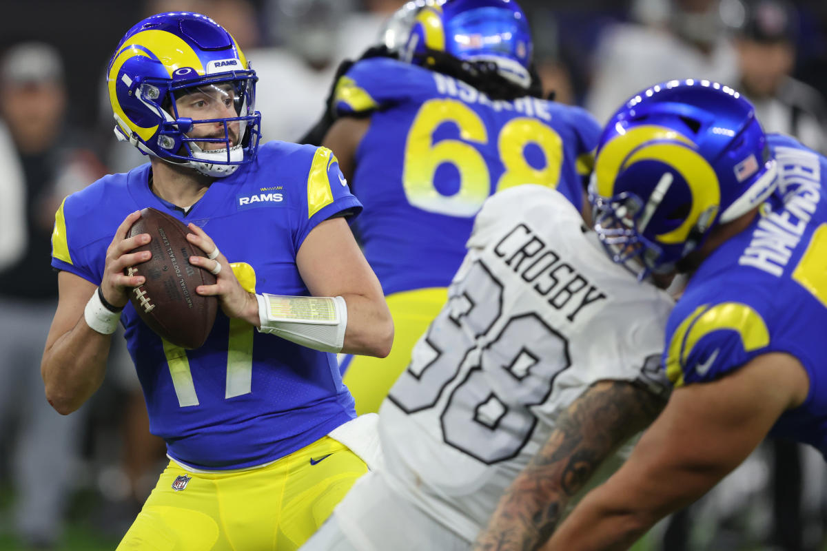 Baker Mayfield leads an unbelievable comeback to push the Rams past the  Raiders