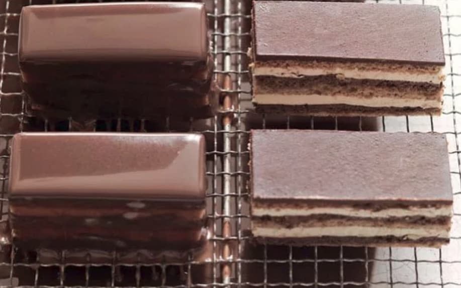 French opera cakes - Jonathan Gregson