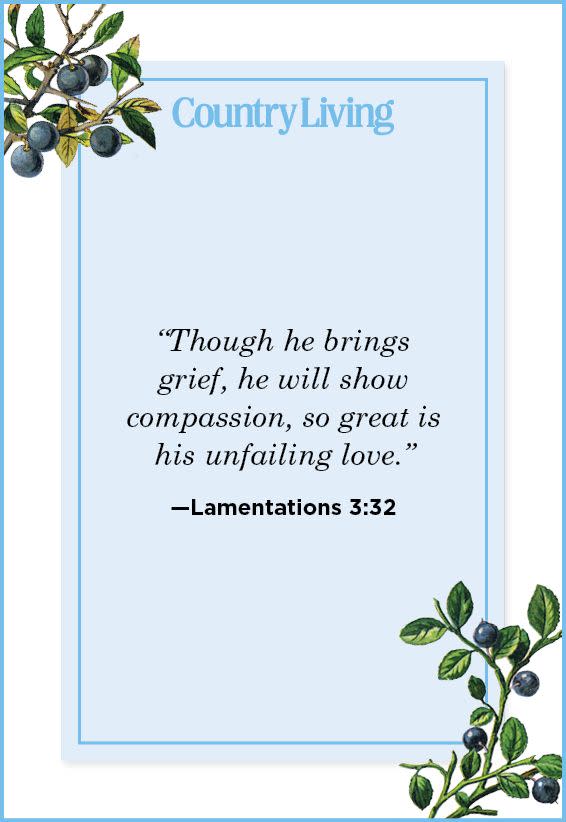 2) Lamentations 3:32