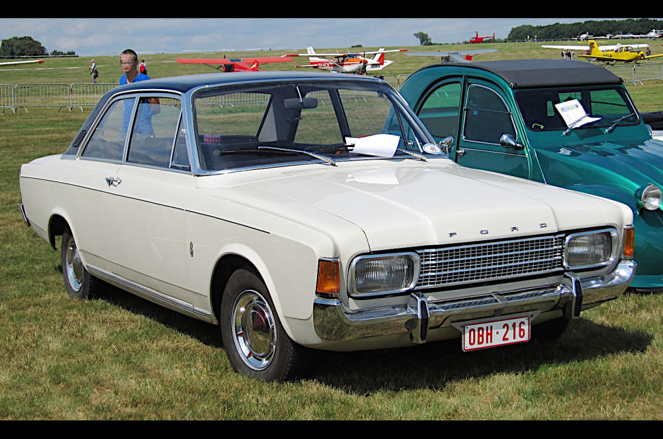 <p>Ford of Germany used the Taunus name for a variety of cars produced from 1939 until the early 1980s, by which time the model was almost indistinguishable from the UK’s <strong>Cortina</strong>. The name was briefly suspended for the generation built between 1967 and 1971, which was known instead as the P7.</p><p>Added obscurity arises from the fact the P7 was the name of the range but not of any individual car. These were known variously as <strong>17M, 20M</strong> and <strong>26M</strong>, depending on what engine was fitted.</p>
