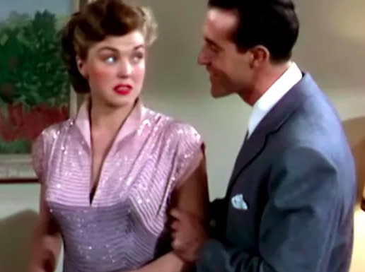 The song featured in the 1949 film Neptune’s Daughter, starring Ricardo Montalban and Esther Williams (pictured). Source: 7News