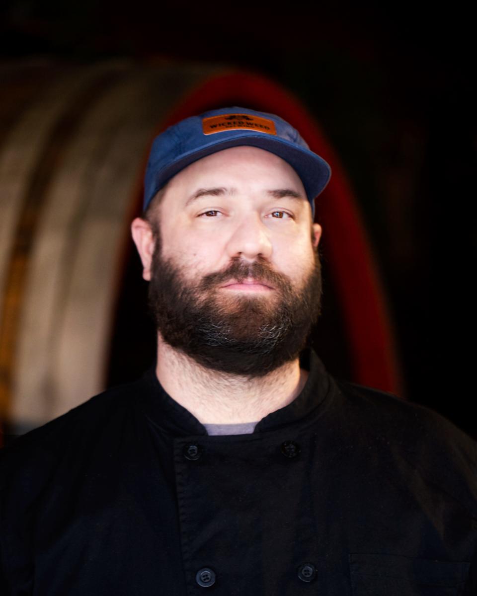 Eric Morris, executive chef at Cultura, a restaurant by Wicked Weed Brewing.