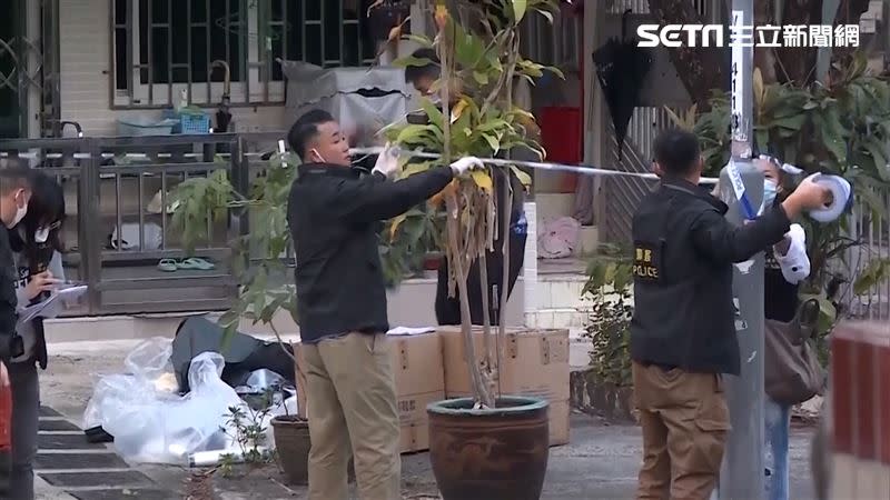 蔡天鳳遭分屍案現場。(是意圖/AP/TVB 授權)