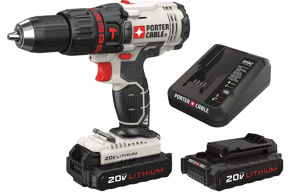 best cordless drills, Porter-Cable 20V Max Cordless Drill