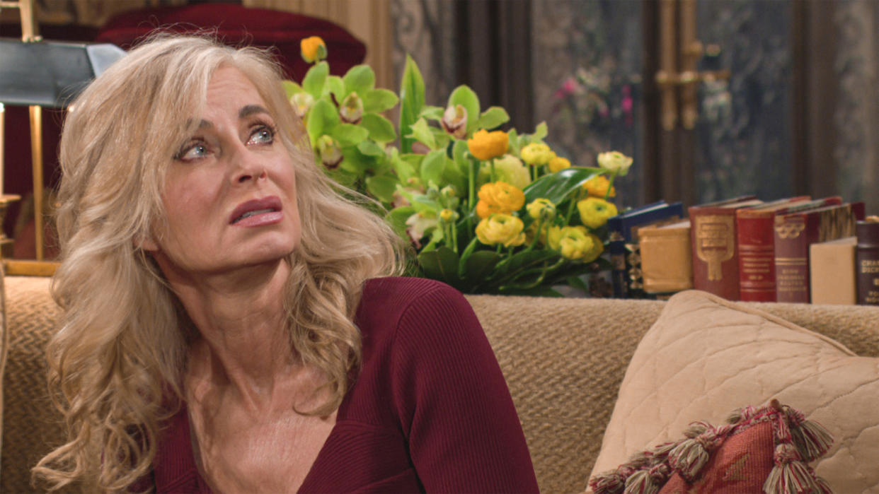  Elieen Davidson as Ashley distraught in The Young and the Restless. 