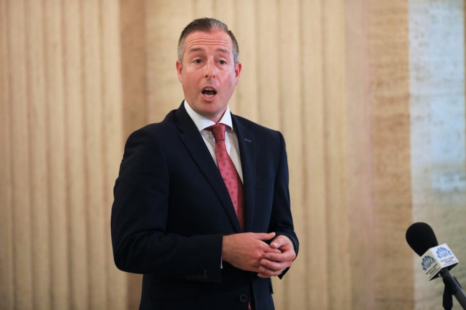 Northern Ireland First Minister Paul Givan has set out the Executive’s plan for dealing with Covid over autumn and winter (Peter Morrison/PA) (PA Wire)