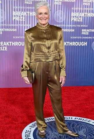 <p>Axelle/Bauer-Griffin/FilmMagic</p> Glenn Close at the 10th annual Breakthrough Prize ceremony in Los Angeles on April 13, 2024