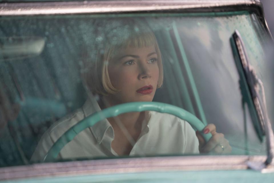 Michelle Williams as Mitzi in The Fabelmans (© Storyteller Distribution Co., LLC. All Rights Reserved.)