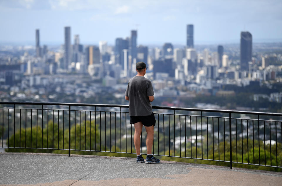 A view over Brisbane.  Source: AAP