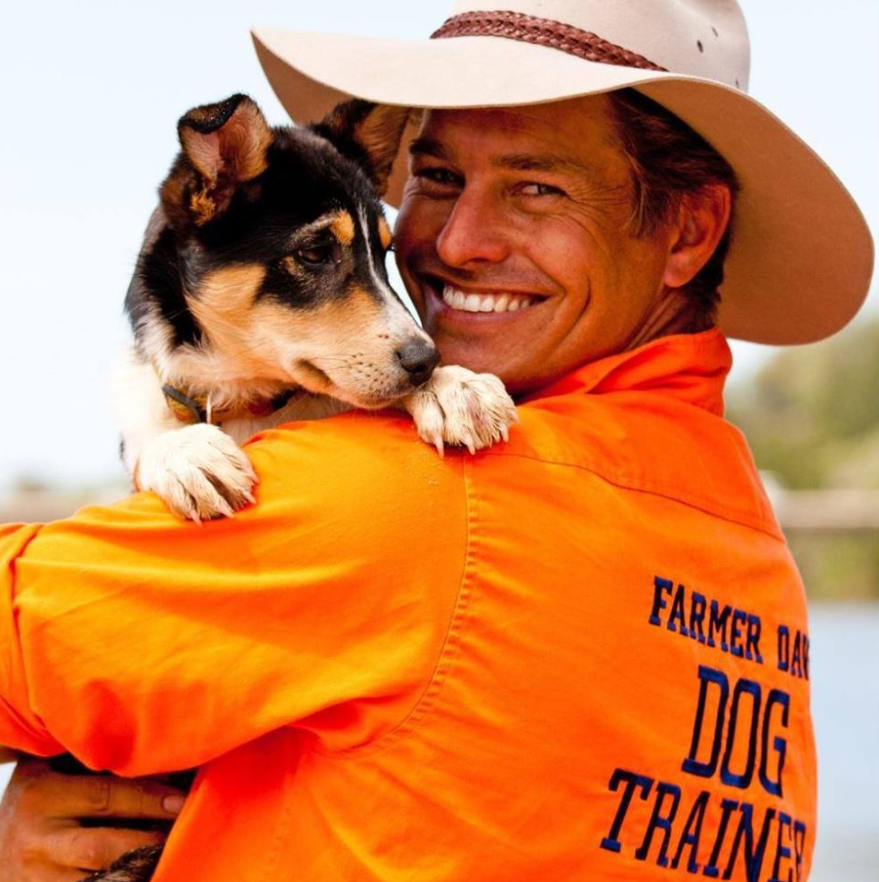 Farmer Dave (pictured) has urged Australians to support farmers struggling in the drought.