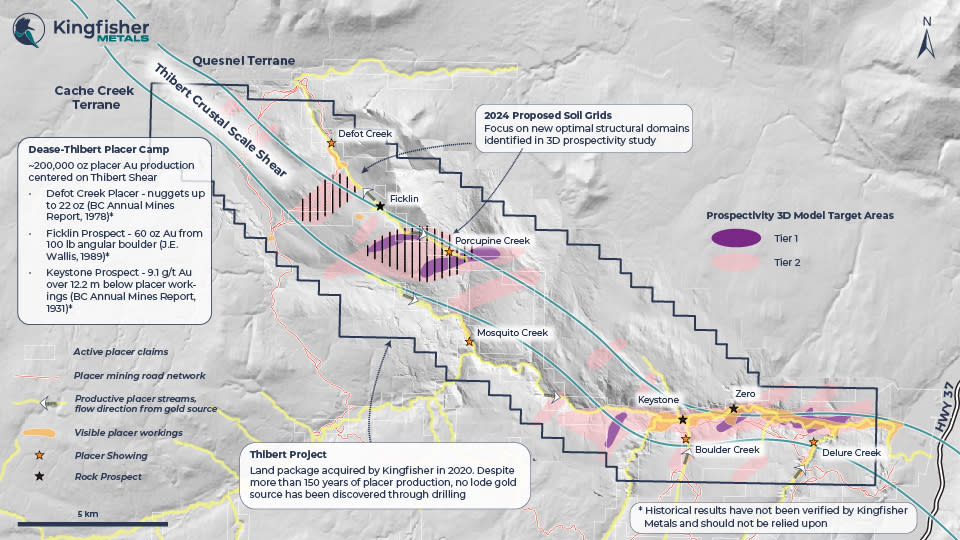 Figure 2: Thibert Project Map