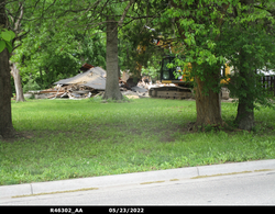 The razed former residence at 1709 S.W. MacVicar Avenue can be seen in this photo taken in May and displayed on the website of the Shawnee County Appraiser's Office.