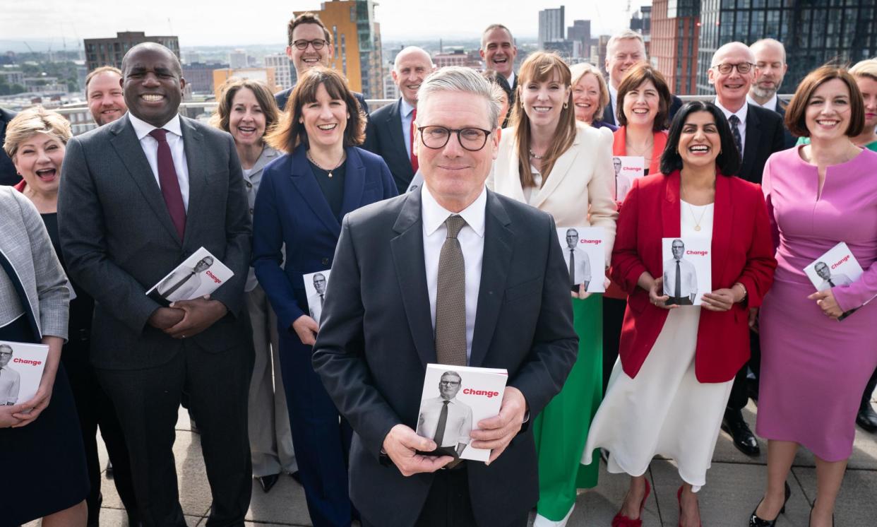 <span>Starmer said he understood the cynicism about politics but wanted to convince people that Labour could offer a fresh start. </span><span>Photograph: Stefan Rousseau/PA Wire</span>