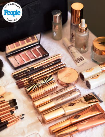 <p>Jeff Thibodeau</p> Charlotte Tilbury makeup.