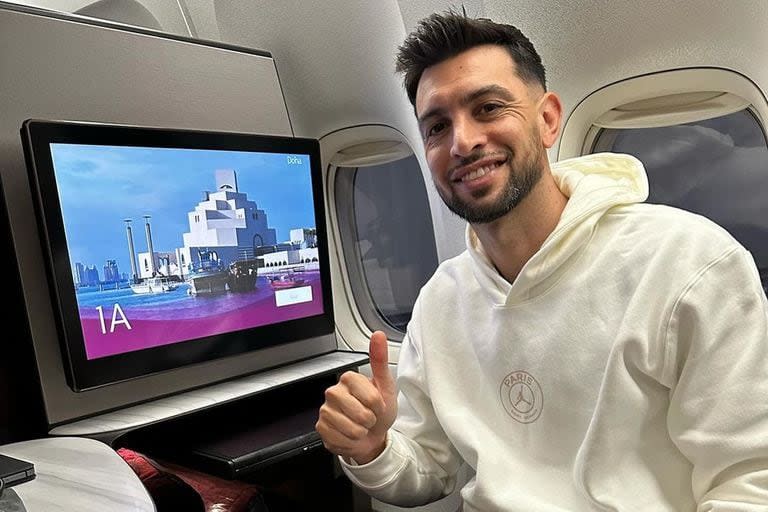 Javier Pastore, a los 34 años, ciudadano del mundo; en Europa desde 2009, cuando llegó a Palermo, a la isla de Sicilia, desde Huracán