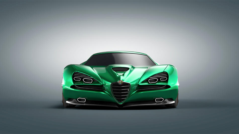 Luca Serafini's Alfa Romeo Montreal Vision GT concept