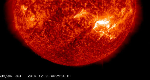 Massive Solar Flare From Sun Knocks Out Radio Communications image X1 8 Solar Flare