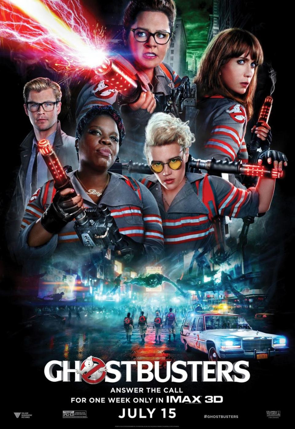 45) Ghostbusters (2016)