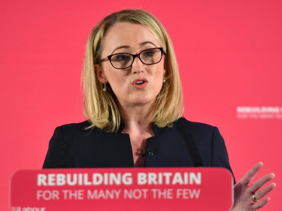 File image of shadow business secretary Rebecca Long-Bailey: Anthony Devlin/Getty Images