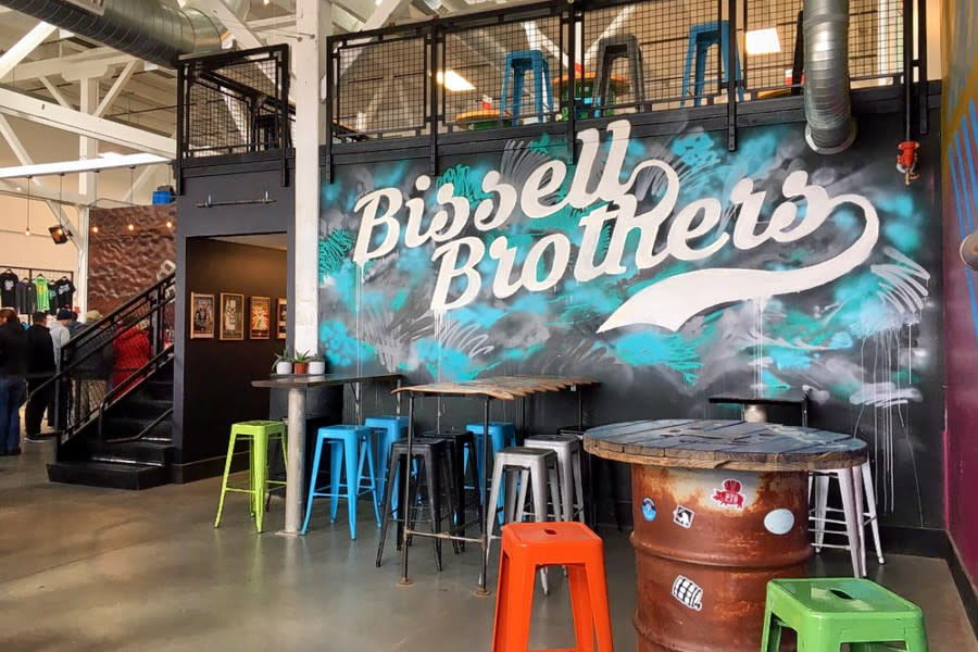 <b>Photo: melissa d./<a href="https://yelp.com/biz_photos/bissell-brothers-brewing-portland-2?utm_campaign=5d07f61a-c3e6-47f5-bdb1-38a5a98694b9%2C57a1d72d-8d65-4e4b-87d4-c061e6d91201&utm_medium=81024472-a80c-4266-a0e5-a3bf8775daa7" rel="nofollow noopener" target="_blank" data-ylk="slk:Yelp;elm:context_link;itc:0;sec:content-canvas" class="link ">Yelp</a></b>