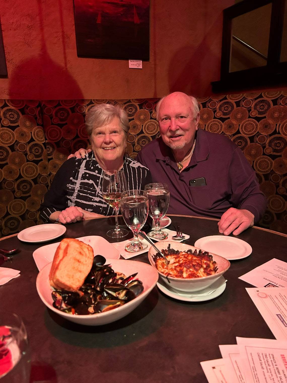 Bonnie and Bob Green at Cafe Trio.