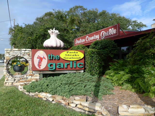 The Garlic is at 556 E. 3rd Ave., New Smyrna Beach.