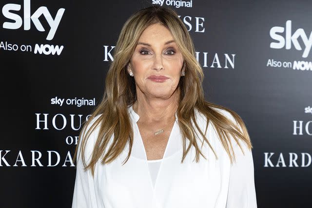 <p>Mike Marsland/Mike Marsland/Getty Images for Sky</p> Caitlyn Jenner attends a documentary release event on Oct. 4, 2023