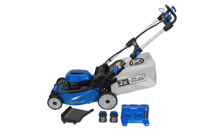 Kobalt lawn mower at Lowe's Memorial Day sale