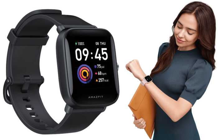 華米Amazfit Bip U不僅造型時尚，還具備運動、健康、生理管理等功能。（圖／翻攝自華米官網）