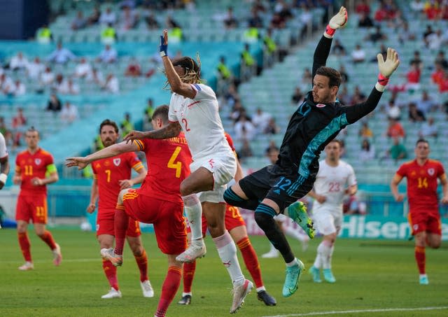 Wales goalkeeper Danny Ward justified his selection with a string of fine saves