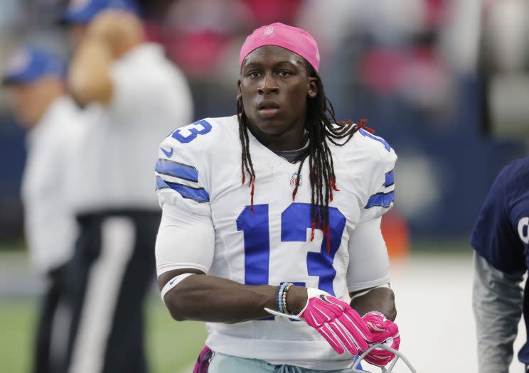 The Cowboys cut WR Lucky Whitehead, then police rescinded a warrant for Whitehead due to mistaken identity. (AP)