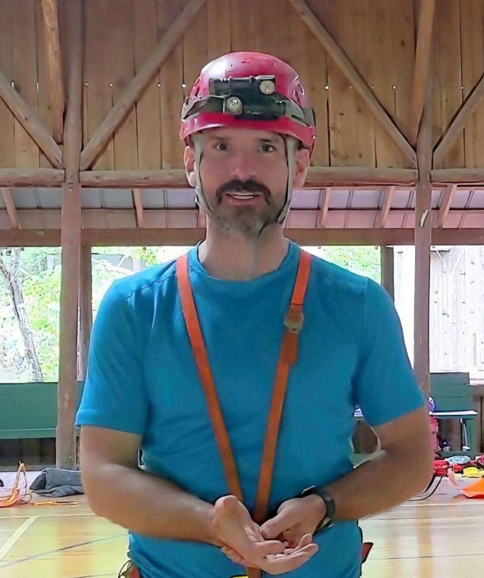 PHOTO: Mark Dickey, the U.S. caver who is currently trapped near Morca, poses in Mentone, Alabama, May 12, 2023. (National Cave Rescue Commission via Reuters)