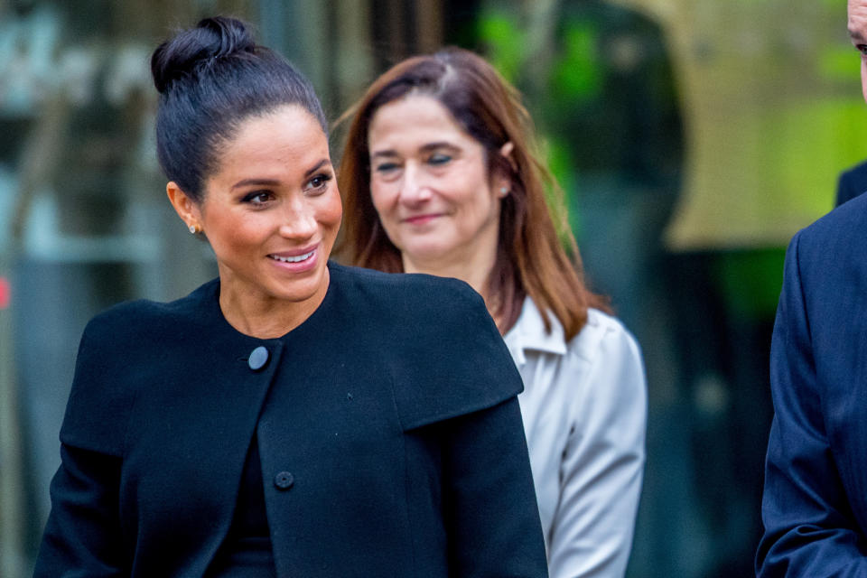 The Duchess of Sussex visited two of her patronages this week [Photo: PA]