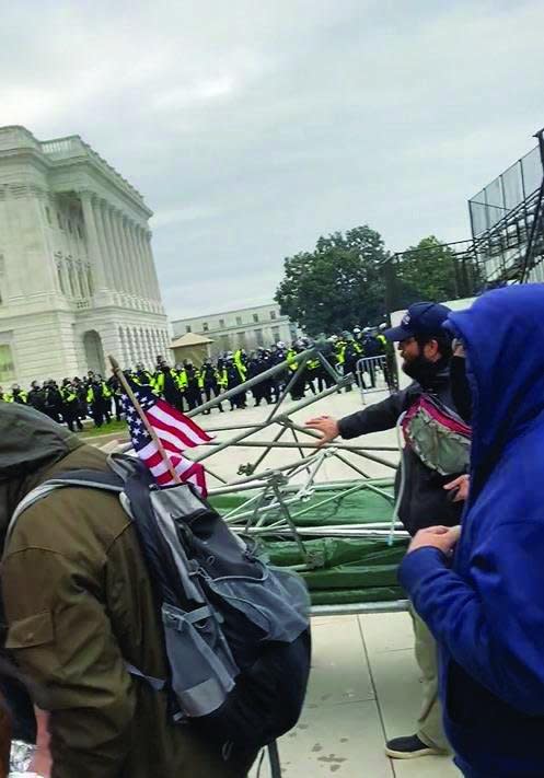Jan. 6, 2021, U.S. Capitol riot defendant Taylor Taranto is facing 5 additional felony charges for his role in the violent attacks that day. He was arrested in June, 2023, near the Washington, D.C., home of former President Barack Obama. Photo courtesy of U.S. Justice Department