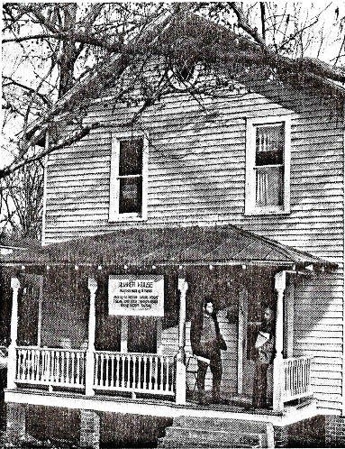 Original Fayetteville Quaker House on Ray Avenue in Fayetteville.