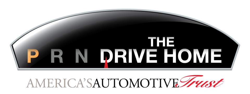 Logo for The Drive Home, when classic cars drive cross-country to the North American International Auto Show in Detroit.