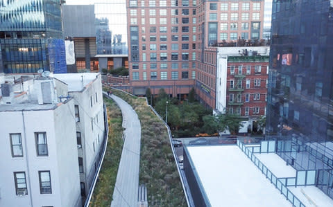 Drone picture of the High Line - Credit: Learning with Experts